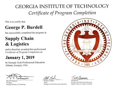 georgia tech graduate certificate programs